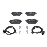 Set placute frana Ate 13046028902, parte montare : punte spate