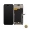 Display cu Touchscreen ZY pentru Apple iPhone 15 Pro Max cu Rama Versiune LCD In-Cell IC Movable Negru