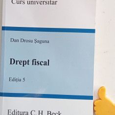 Drept Fiscal Dan Drosu Saguna