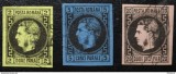 Romania LP 18-20 hartie subtire , Carol cu favoriti I , Stampilat