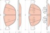 Set placute frana,frana disc BMW X6 (F16, F86) (2014 - 2016) TRW GDB1728