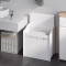 HomCom mobilier pentru lenjerii, 55x34x58 cm, alb