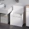 HOMCOM mobilier pentru lenjerii, 55x34x58 cm, alb