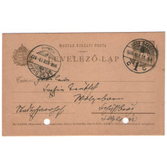 1908 - Sighisoara, intreg postal