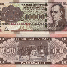 PARAGUAY 10.000 guaranies 2011 UNC!!!