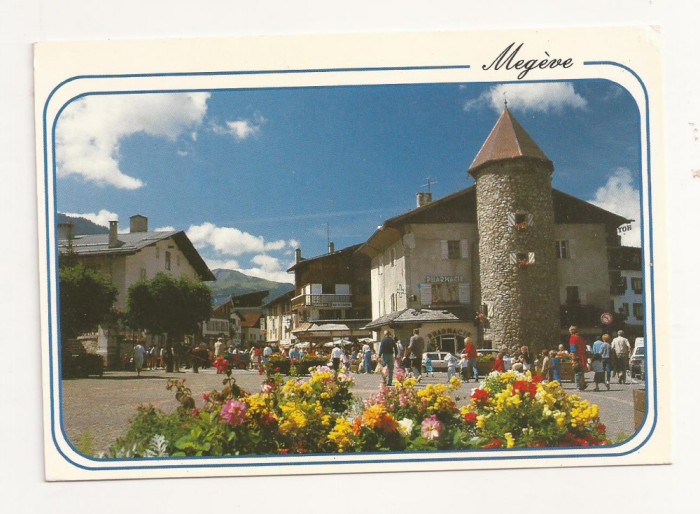 FA10 - Carte Postala- FRANTA - Megeve ( Savoie ), necirculata