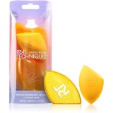 Real Techniques Miracle Complexion Sponge &amp; Case burete pentru machiaj 2 buc