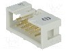 Conector IDC, 10 pini, pas pini 2.54mm, HARTING - 09185106324