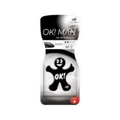 Odorizant auto Real Fresh, OK!MAN Polimer Black