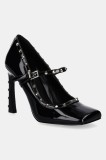 Just Cavalli pantofi cu toc culoarea negru, 79RA3S50ZSD52899