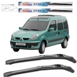 Cumpara ieftin Stergatoare Renault Kangoo I Facelift (2003&ndash;2008) &ndash; Set fata | Hibrid