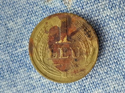 1 leu 1947. Romania foto