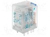 Releu electromagnetic, 24V DC, 10A, DPDT, serie LB2, Recoy/RAYEX ELECTRONICS - LB2HN-24VDTS foto