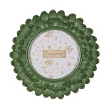 Cumpara ieftin Rama foto masa, perete polirasina verde 17x3 cm, 10 cm