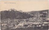 CP salutari din SIGHISOARA Schaessburg stamp kommando der heeresfront ND(1917), Circulata, Fotografie