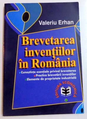 BREVETAREA INVENTIILOR IN ROMANIA , 1998 foto