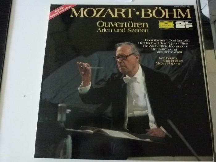 Ouverturen - Mozart, Karl Bohm, 2 vinil