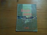 EDUCATIE PLASTICA - Cl. a VII -a - Rita Badulescu, Ecaterina Morar - 1999, 96 p., Alta editura, Clasa 7, Dezvoltare Personala