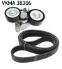 SKF VKMA 38306 Set curea transmisie cu caneluri