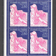 Franta.1996 Ziua marcii postale carnet XF.639