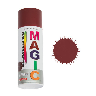 Spray vopsea MAGIC Rosu 280 , 400 ml. Kft Auto foto