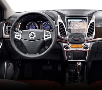 Folie protectie display navigatie Duragon, din silicon, pentru Ssangyong Korando C 2013-2017, mata, anti-amprenta, kit instalare foto