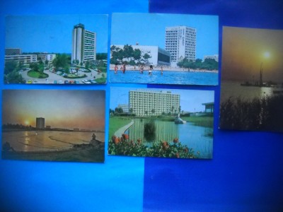 HOPCT LOT NR 657 MAMAIA -CT-5 CARTI POSTALE-RSR-CIRCULATE foto