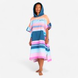 Poncho surf 500 Stories Albastru Adulți peste 150 cm
