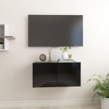Cumpara ieftin Dulapuri TV suspendate, negru, 60x30x30 cm