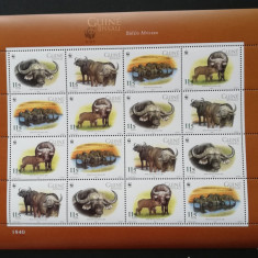 GUINEA BISSAU-2002-BIVOLI-WWF-1 M/Sh.- NEOBLITERAT -G BIS 303