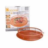 Tava gatire alimente fara ulei, coacere uniforma, antiaderenta,32,5x32,5x8,5