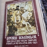 Istoria romanilor din cele mai vechi timpuri pana la revolutia din 1821, manual pentru clasa a VII-a