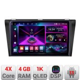 Navigatie Mazda 3 2004-2009 A-161 4+64 InCell Display 1K Android Waze USB Navigatie Internet Youtube Radio
