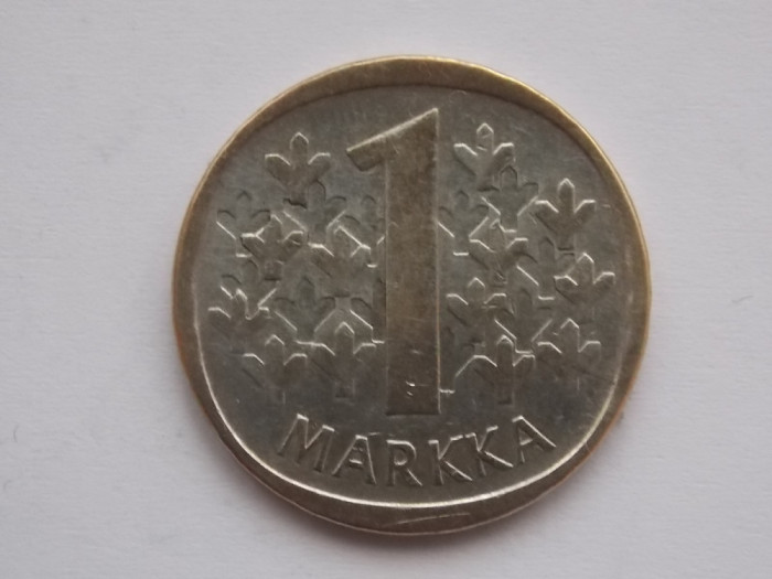 1 MARKKA 1965 FINLANDA-argint