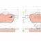 TRW GDB1476 COTEC set placute frana,frana disc