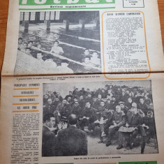 fotbal 18 ianuarie 1968-articol dinamo bacau,UTA arad,foto petrolul ploiesti