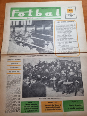 fotbal 18 ianuarie 1968-articol dinamo bacau,UTA arad,foto petrolul ploiesti foto