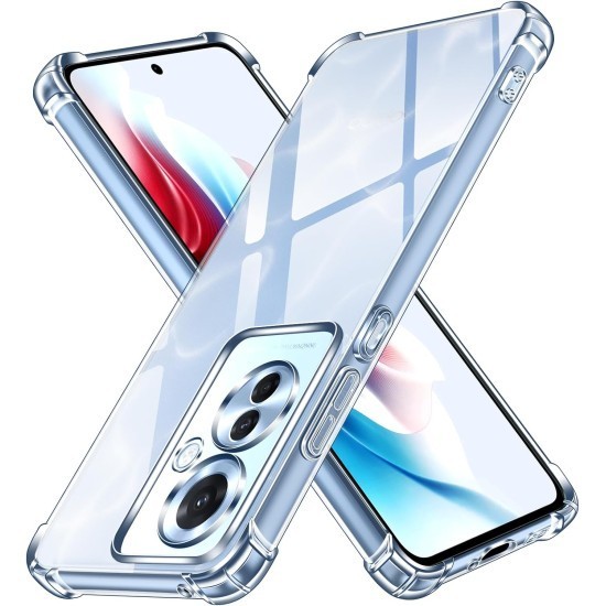 Husa Anti soc, transparenta compatibila cu OPPO Reno11 F 5G