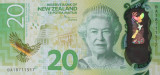 Bancnota Noua Zeelanda 20 Dolari 2018 - P193b UNC ( polimer, serie CD )
