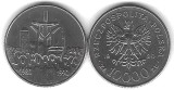 POLONIA 10.000 10000 ZLOTI 1990 - 10 ANI SOLIDARITATEA , XF++/ a UNC , KM 195