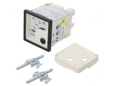 Ampermetru Panou AC 0-200A True RMS Clasa 1.5 50-60Hz foto