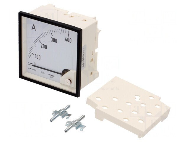 Ampermetru Panou AC 0-400A True RMS Clasa 1.5 40-72Hz