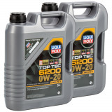 Set 2 Buc Ulei Motor Liqui Moly Top Tec 6200 LL lV 0W-20 5L 20789