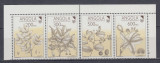 ANGOLA 1992 PLANTE MEDICINALE SERIE MNH