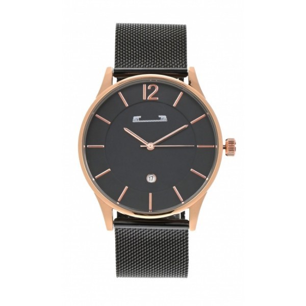 Ceas Matteo Ferari barbatesc, elegant, slim design - MF8231NGOLD