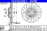 ATE 24.0132-0180.1 Disc frana
