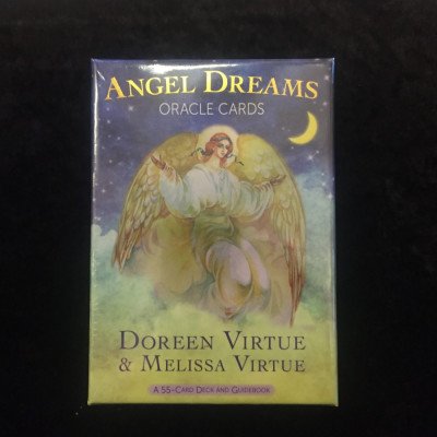 Angel Dreams,DOREEN VIRTUE-ORACOL,Ingerii Viselor-ed lux(AURII)-ORIGINAL-SIGILAT foto