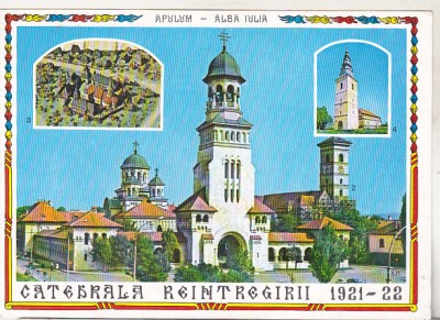 bnk cp Alba Iulia ( Apulum) - Catedrala Reintregirii - necirculata foto