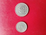 Set monede 10 Bani si 5 Bani 1900 Carol I
