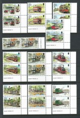 ISLE OF MAN 1988-92 TRENURI LOCOMOTIVE SI TRAMVAIE 2 FOTO foto
